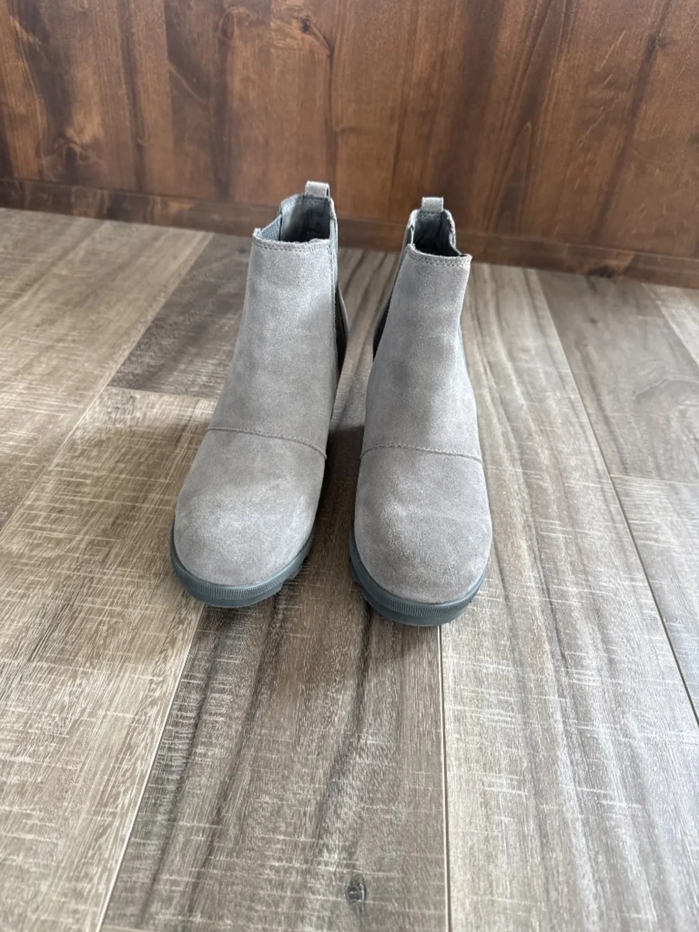 Sorel wedge booties
